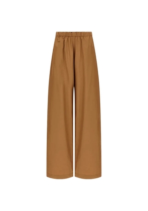 Fabiana Filippi elastic-waistband trousers - Brown