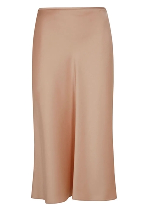 Blumarine satin midi skirt - Pink