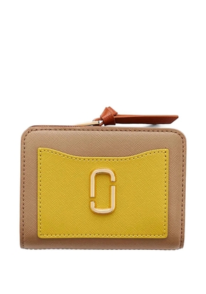 Marc Jacobs zip-fastening logo-compact wallet - Neutrals