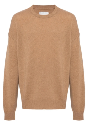Jil Sander cashmere crew-neck jumper - Brown