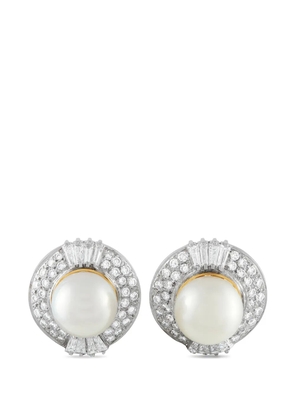 LB Exclusive pearl-embellishment earrings - Silver