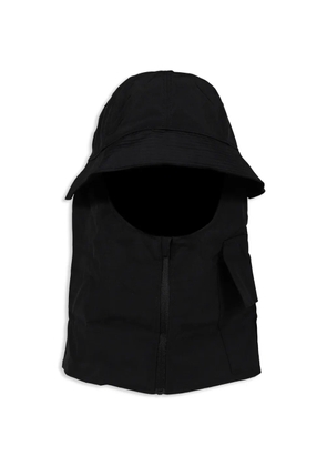 Y-3 drawstring utility hood - Black