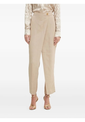 GUESS USA wrap-effect pants - Neutrals