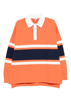 LOEWE long-sleeve polo shirt - Orange