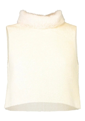 Cara Cara Gina high-neck top - Neutrals