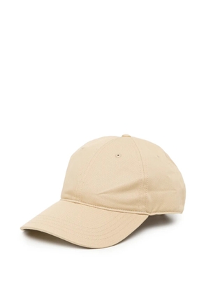 Lacoste logo-patch cap - Neutrals