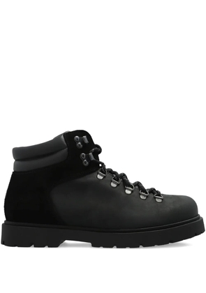 Birkenstock Jackson lace-up leather ankle boots - Black