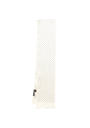 TOM FORD patterned scarf - Neutrals