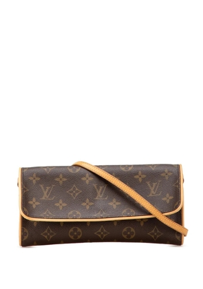 Louis Vuitton Pre-Owned 2000 Monogram Pochette Twin GM crossbody bag - Brown