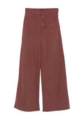MOTHER patch-pockets jeans - Brown