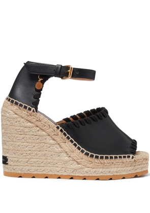 Stella McCartney 100mm Gaia espadrilles - Black