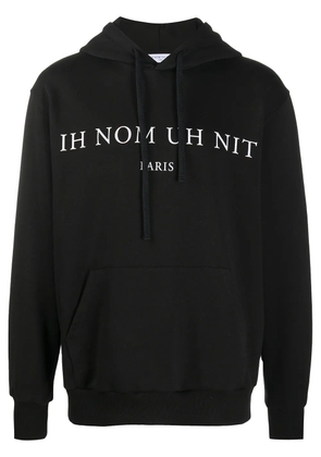Ih Nom Uh Nit logo hooded sweatshirt - Black