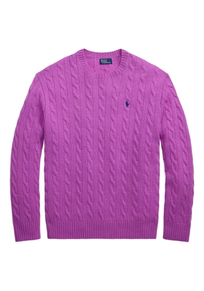 Polo Ralph Lauren cable-knit sweater - Purple