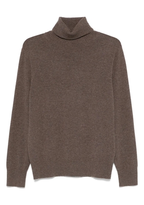FURSAC roll-neck sweater - Brown