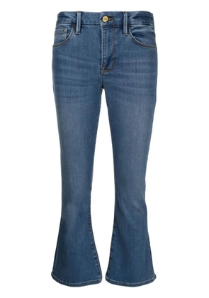 FRAME low-rise flared jeans - Blue