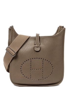 Hermès Pre-Owned Evelyne III leather shoulder bag - Brown