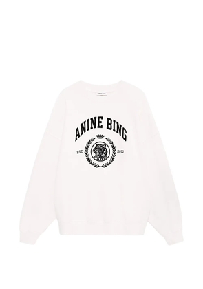 ANINE BING logo-print sweatshirt - Neutrals