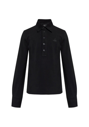 Vivienne Westwood buttoned polo shirt - Black