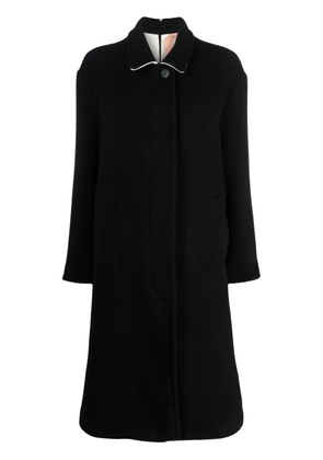 Nº21 buttoned coat - Black