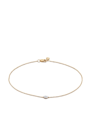 Monica Vinader 14kt recycled yellow gold diamond bracelet
