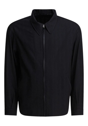 Kaptain Sunshine pinstripe-pattern zip-front jacket - Black