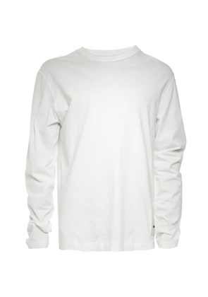 Jil Sander Pre-Owned 2020-2025 logo long sleeve T-shirt - White