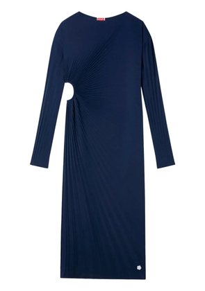 Kenzo Sun-ray midi dress - Blue