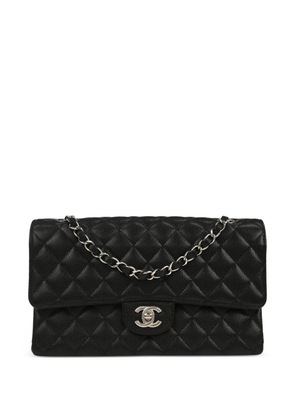 CHANEL Pre-Owned 2018 medium quilted flap shoulder bag - Black
