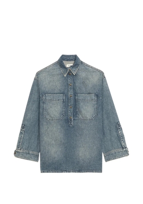 Zadig&Voltaire Timona pockets shirt - Blue