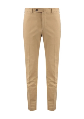 slowear buttoned-welt-pocket chino trousers - Neutrals