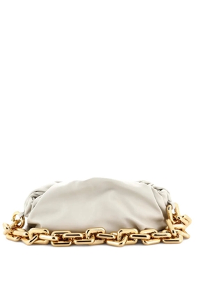 Bottega Veneta Pre-Owned The Chain Pouch Leather shoulder bag - Neutrals