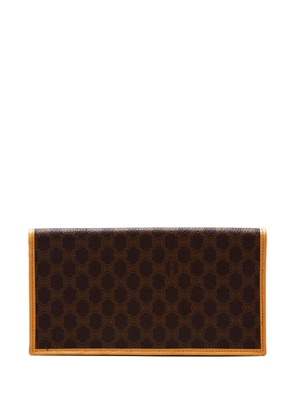 Celine Pre-Owned 1990s Macadam long wallet - Brown