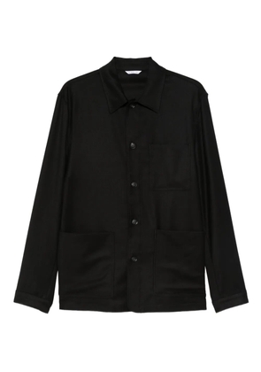 Manuel Ritz flannel shirt jacket - Black