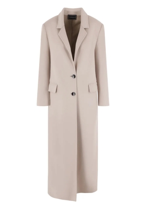 10 CORSO COMO Buttoned-up overcoat - Neutrals