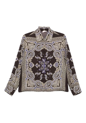LIU JO paisley-pattern shirt - Neutrals