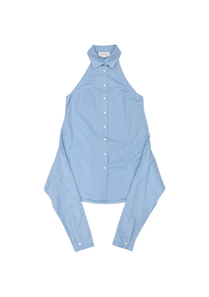 Monse halter sleeveless shirt - Blue