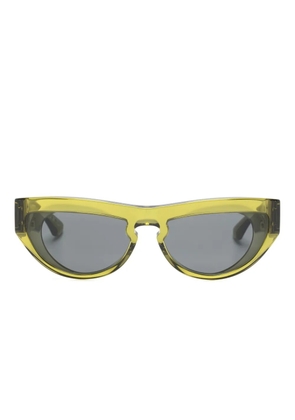 Burberry Eyewear transparent cat-eye sunglasses - Green