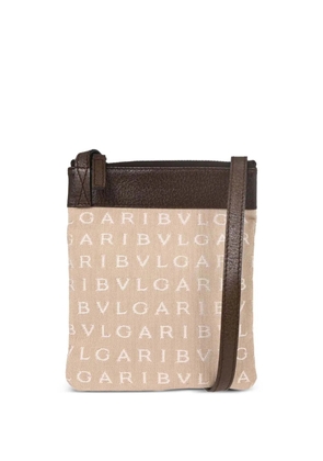 Bvlgari Pre-Owned 1990-2000s Logomania cross body bag - Neutrals