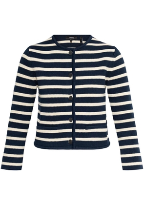 Theory striped cardigan - Blue
