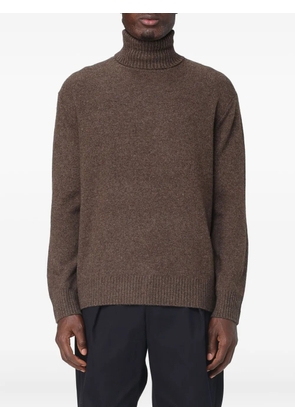 A.P.C. turtleneck sweater - Brown