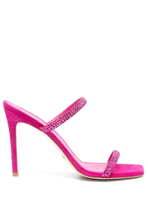Stuart Weitzman Aleena Royale 100mm suede sandals - Pink