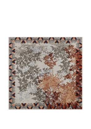 Pierre-Louis Mascia Cialda floral bandana scarf - Brown