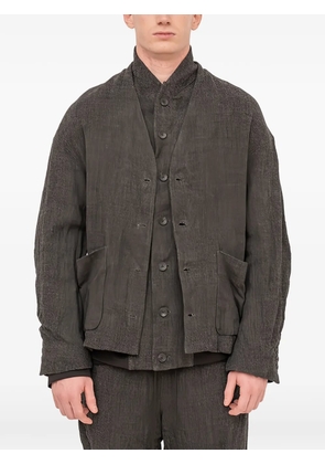 The Viridi-Anne double-layered jacket - Grey