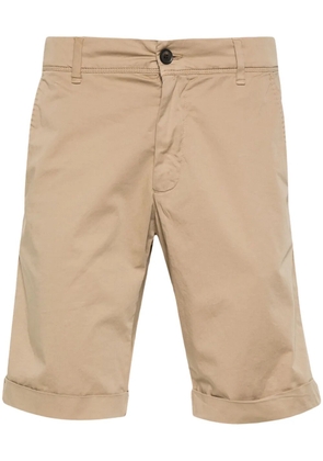 Myths waist-tabs bermuda shorts - Neutrals