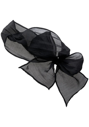 Maison Michel Fanfan headband - Black