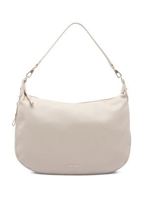 LIU JO medium zip-detail shoulder bag - White