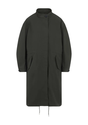 Givenchy collared drawstring parka coat - Green