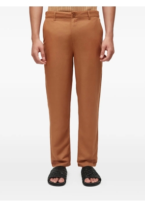 Osklen belt-loop trousers - Black