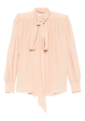 Chloé pussy-bow long-sleeve blouse - Neutrals