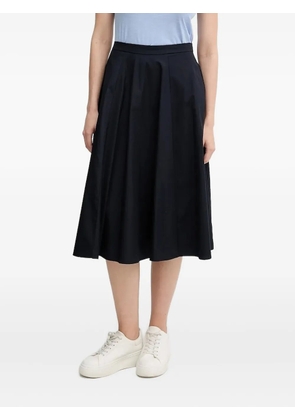Gant pleated midi skirt - Blue